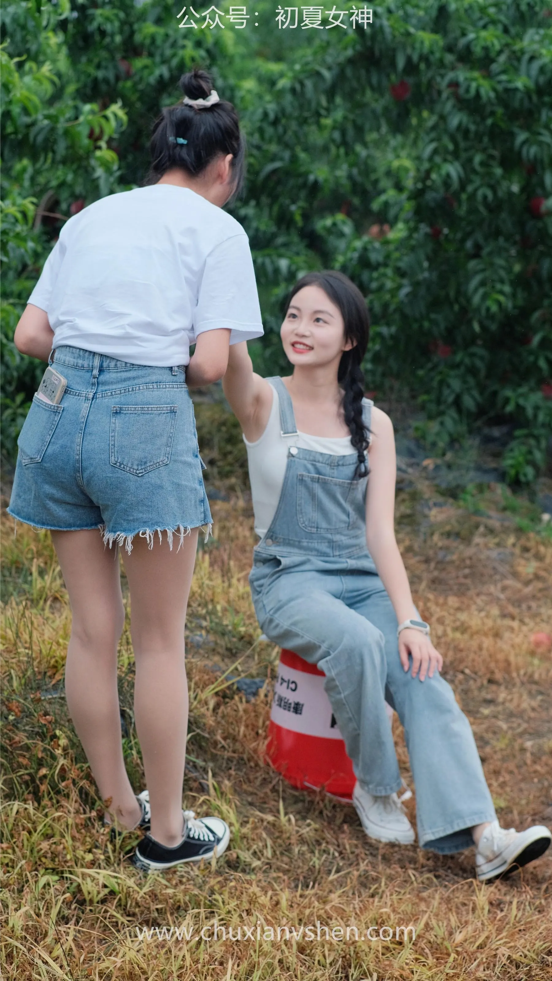 初夏女神 NO.055 双双点点 桃园姐妹 [172P]插图5